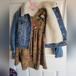 4t girl fall dress from art class